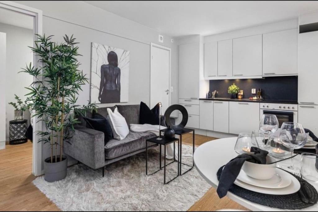Апартаменты Aker Brygge - Sjoside Hjem - Sentral Beliggenhet Осло Экстерьер фото