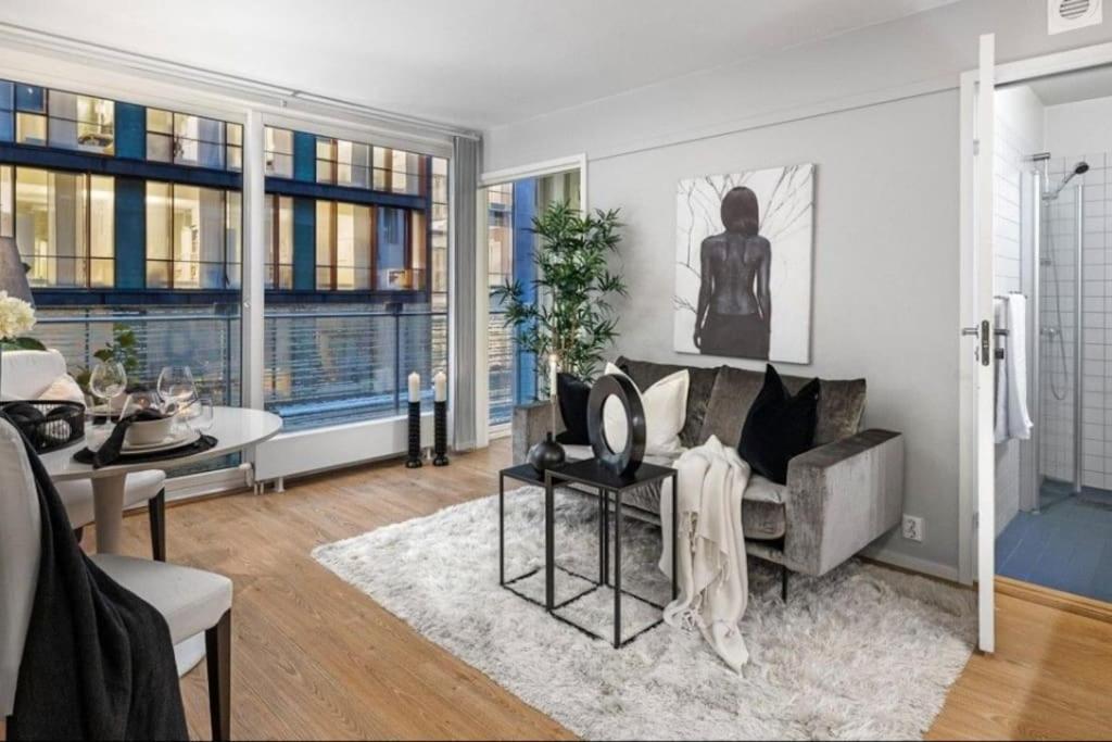 Апартаменты Aker Brygge - Sjoside Hjem - Sentral Beliggenhet Осло Экстерьер фото